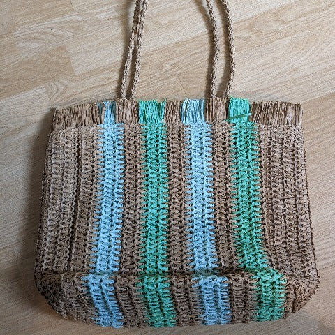 DAVINCI Pordenone Straw Tote Bag T0144