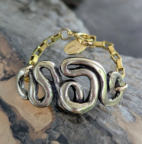 ARMBAND CURL GOUD  A0611