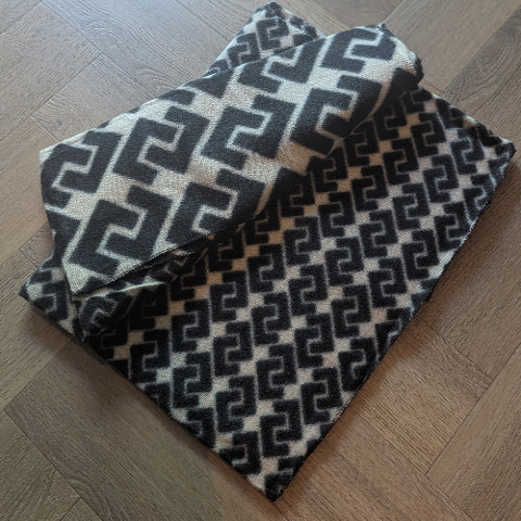 SJAAL ZWART BEIGE H0213