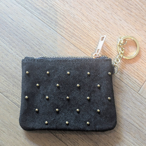 LEREN PORTEMONNEE MET STUDS H0215 (kopie)