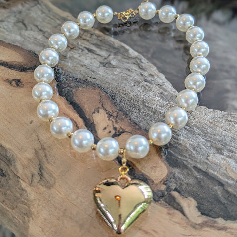 KRALEN KETTING HART  K0352