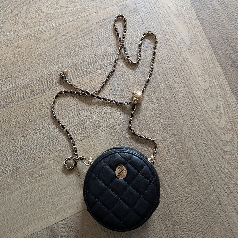 ZWARTE  KUNSTLEREN  SCHOUDERTAS  T0277