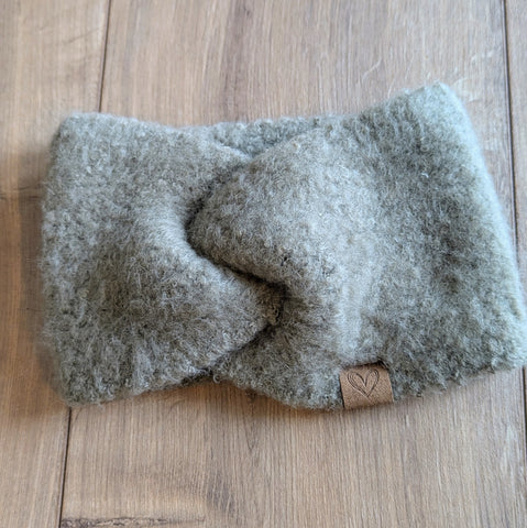 HOOFDBAND BEIGE/ GROEN  H0252