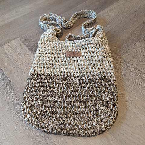 RIETEN TAS 2 KLEUREN  T0263