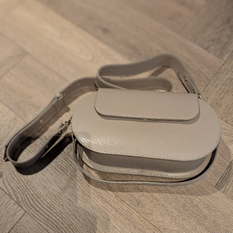 LEREN TAS ECRU  T0301